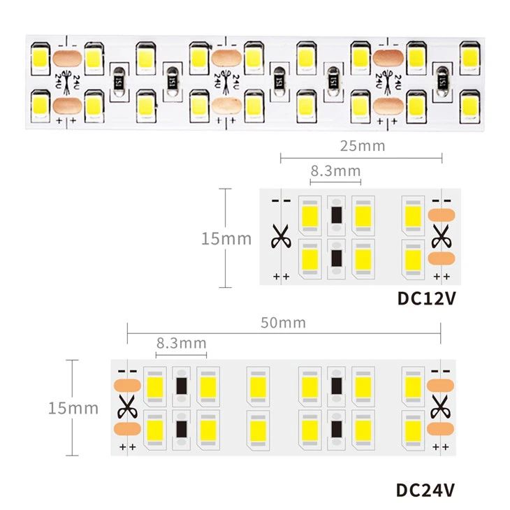 Double Line 2835 LED Strip