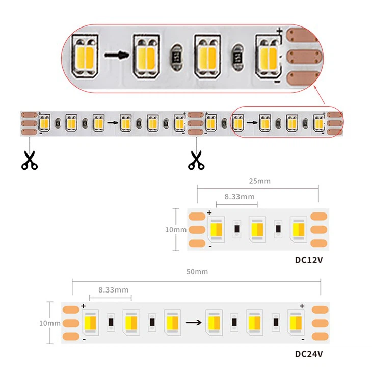 Dual White 2835 LED Strip