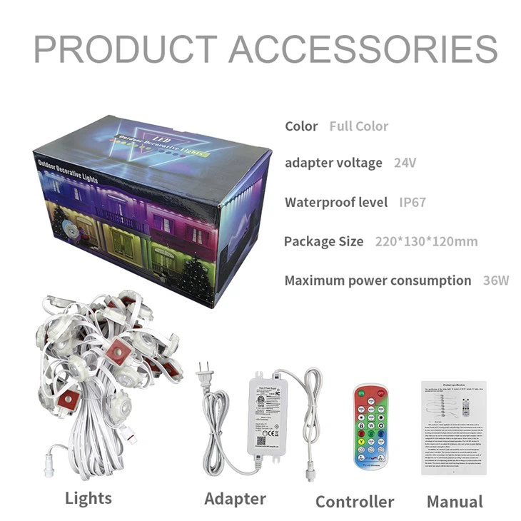 RGBIC LED Permanent Outdoor light