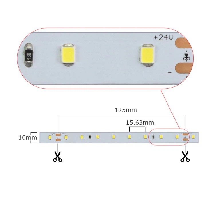 Green LED light tape