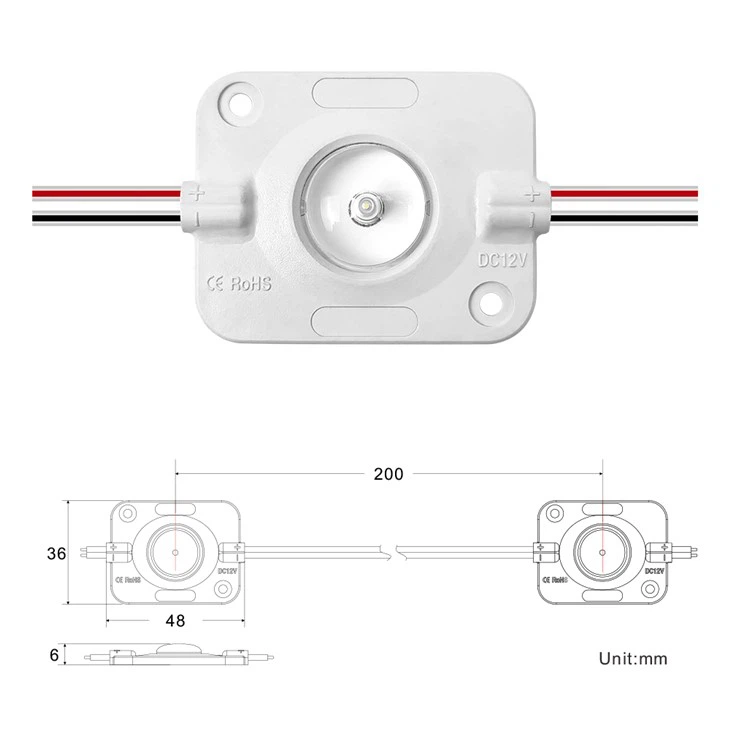 LED Backlight Module Single LED
