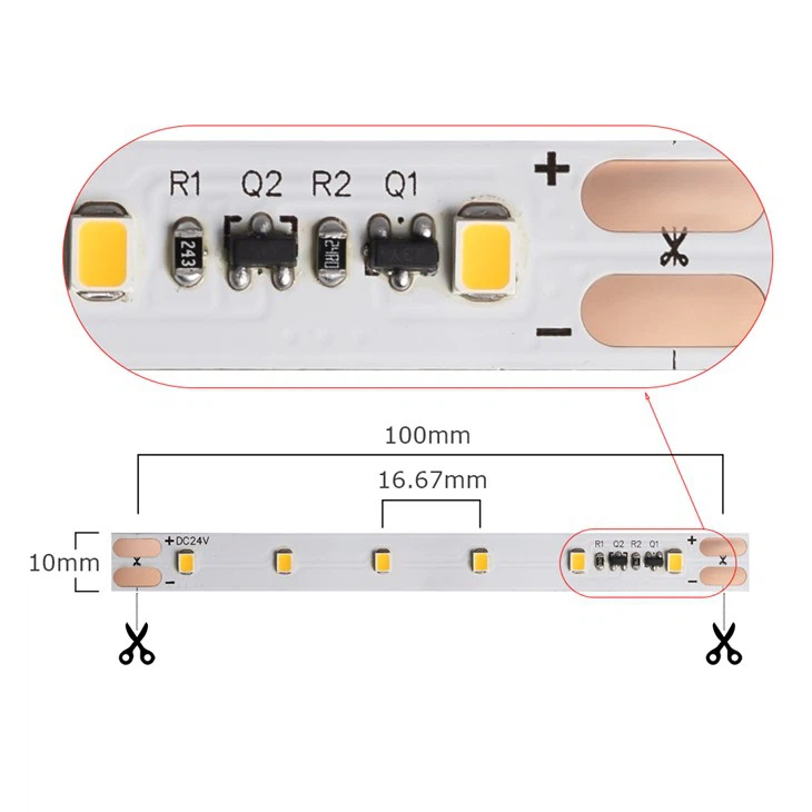 Long LED Light Strips 60 LED