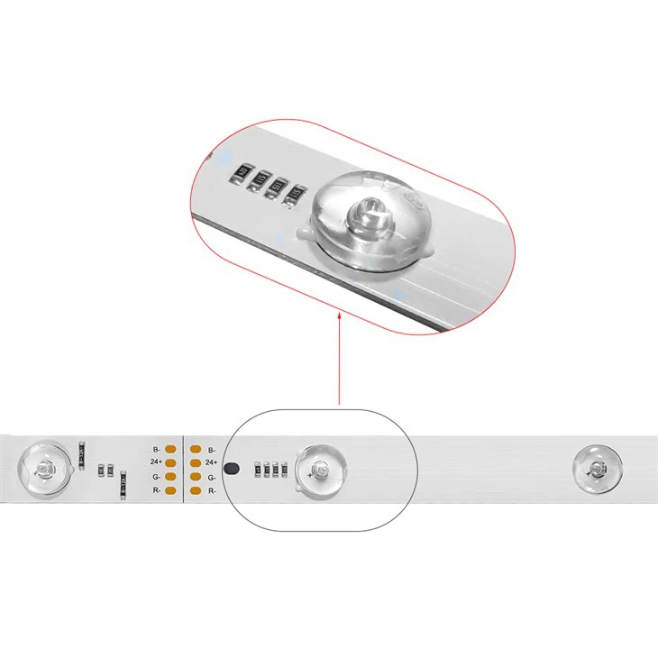 RGB Lens Bar, RGB Light Bar, RGB Control Light Bar ,color Changeable Light Bar
