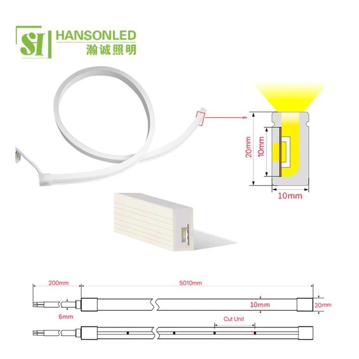 Narrow beam neon flex