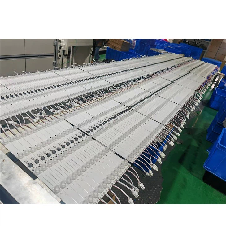 Side-mounted LED strip light