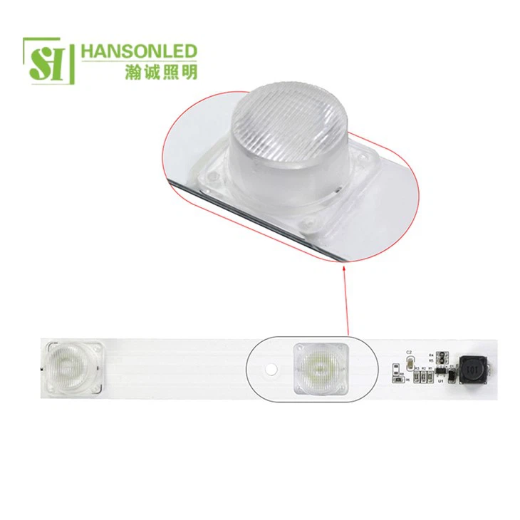 Side-mounted LED strip light