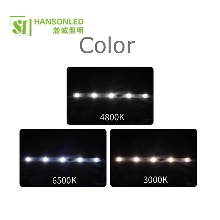 Side-mounted LED strip light