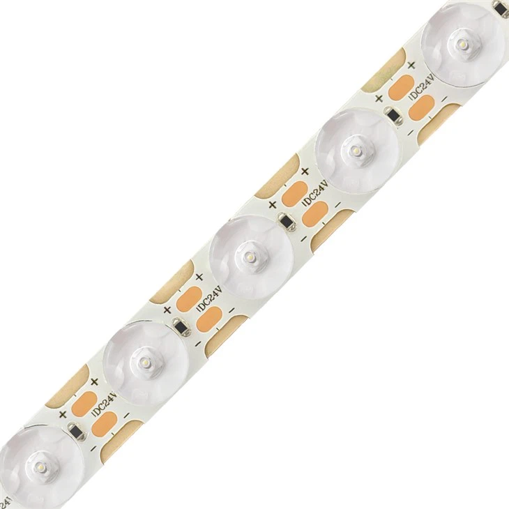 ZIGZAG LED LENS Strip 48 Leds/M