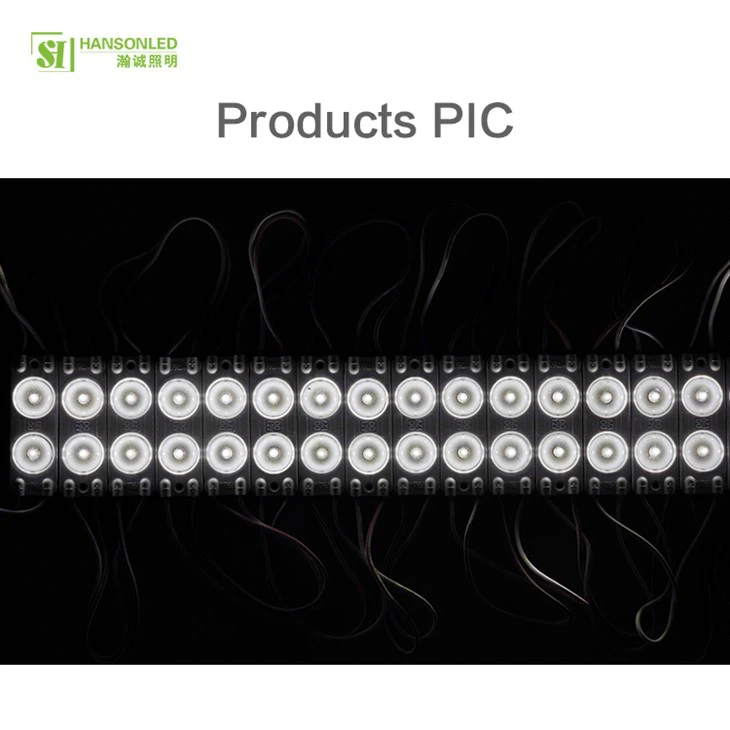 led module with lens