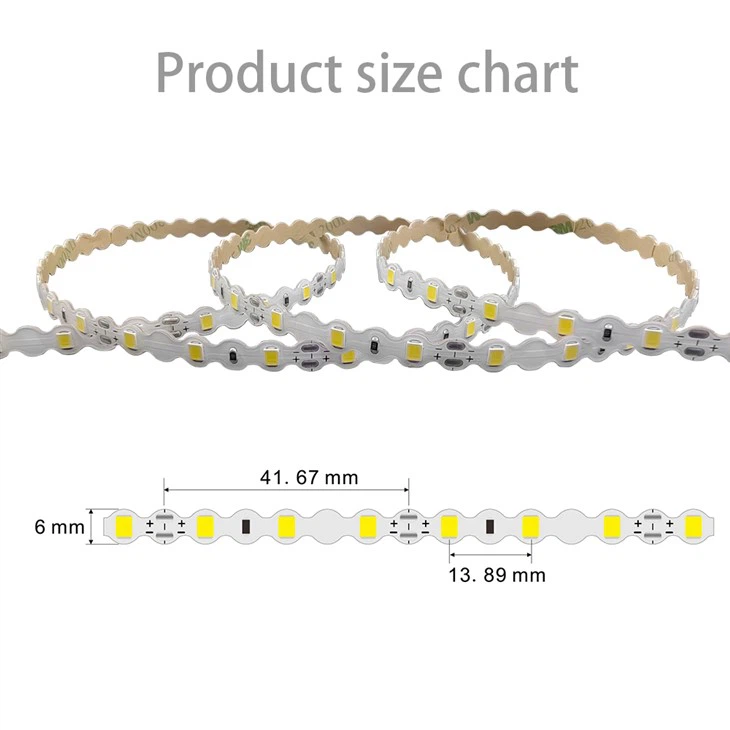 ZIG ZAG LED Strip 72 LED