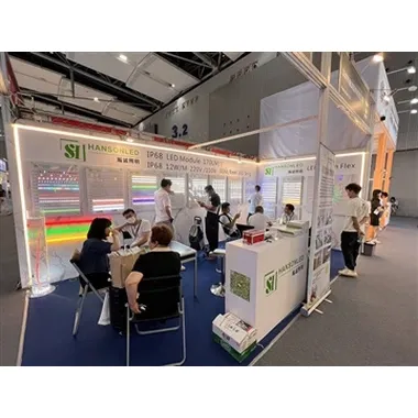 HANSONLED Participated in The Guangzhou International Lighting Exhibition