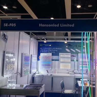 Hansonled Lighting Participated in The 2023 Hong Kong International Autumn Lighting Fair
