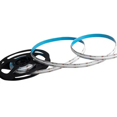 What safety precautions should I take when using a COB LED strip?