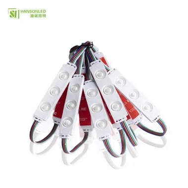 Are RGB LED modules available in surface - mount technology (SMT)?